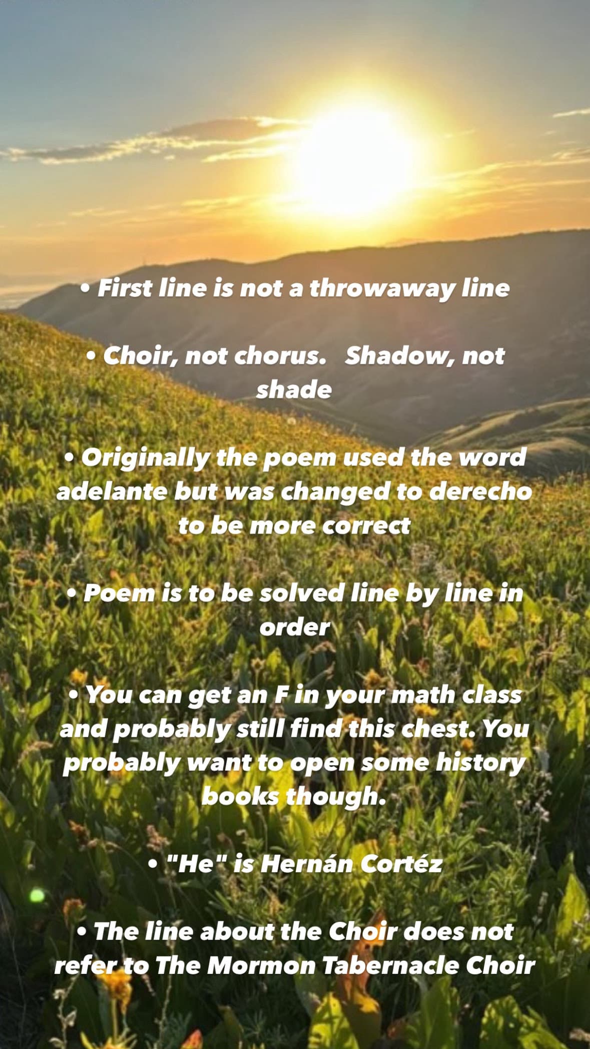If you didn't catch us on the Cache Me Outside Podcast, here is a quick summary of some of the hints we discussed. If you want to listen to the episode, <a href="https://utahtreasurehunts.us6.list-manage.com/track/click?u=f29bb9218fe03e5522eaba569&id=2b953a4a82&e=c27edce2ee" target="_blank">click here</a>.