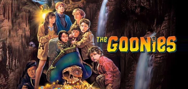 The only pop culture reference in the poem is to The Goonies.
